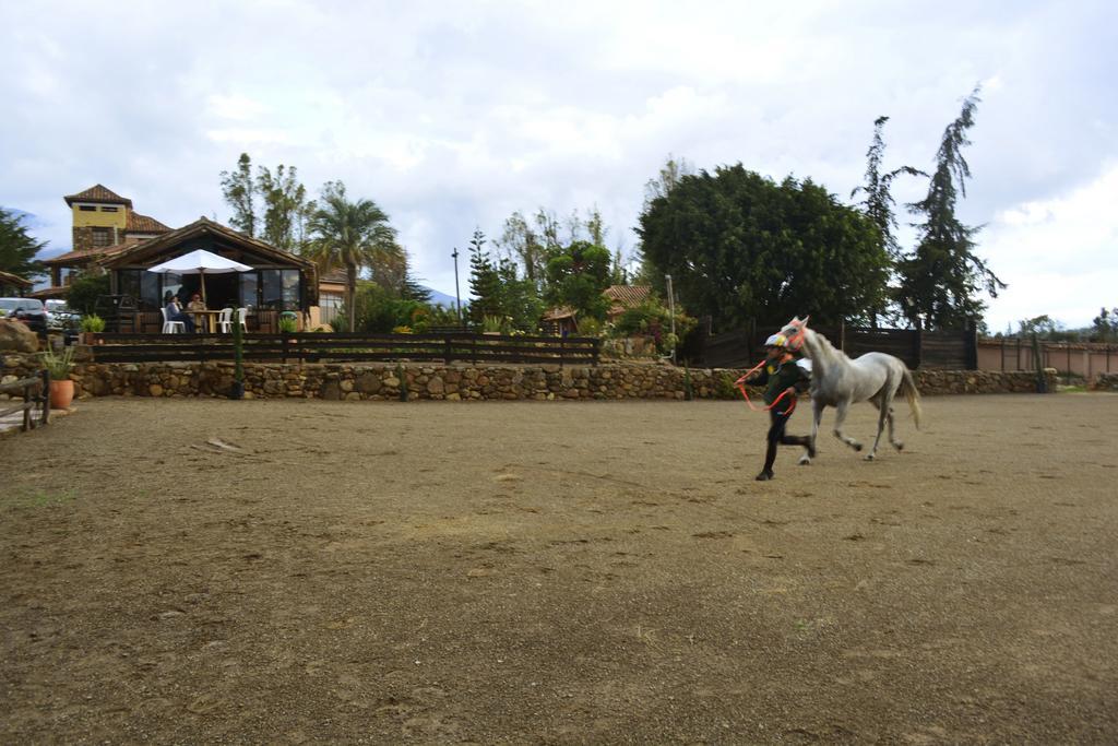 Hostal Hacienda Flamingo Villa de Leyva Exterior foto